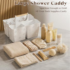 GVY Plastic Shower Caddy Portable, Large Capacity Shower Basket - Image 2