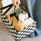 Tiny Twinkle Diaper Caddy Organizer | Foldable Baby Storage Basket - Image 4