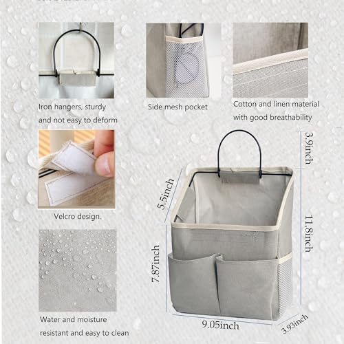 4pcs Wall Hanging Storage Bag, Wall Hanging Organizer bags - Image 2