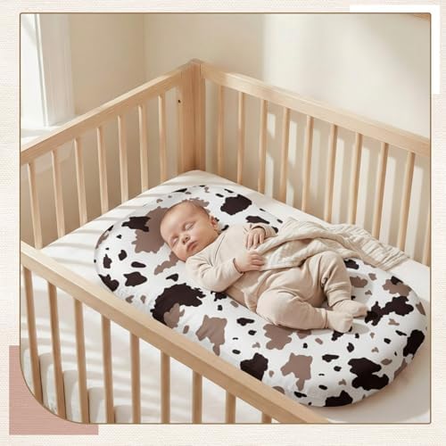 CroBlissful 2 Pack Western Baby Lounger Cover Cowboy Baby Nursery - Image 6