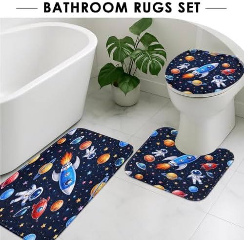 Britimes Bathroom Sets with Shower Curtain and Rugs - Image 5