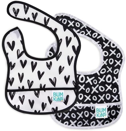 Bumkins Bibs, for Baby Girl or Boy, Infant 3-9 Months, Essential Must Have for by Bumkins