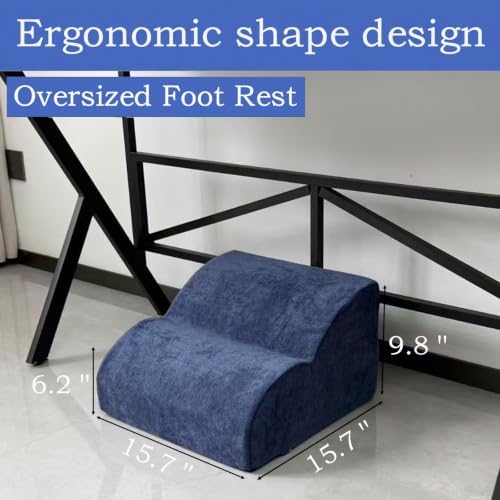 Foot Rest for Under Desk at Work.Multifunctional 3-Tier Foot Stool - Image 2