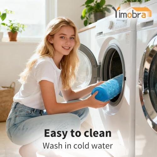 Yimobra Non Slip Bath Mat for Tub 40x16, Extra Long Bath Tub Mat - Image 6