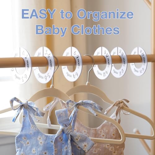 Pro Goleem Baby Closet Dividers Unisex Baby Closet Organizer - Image 3