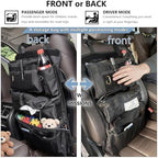 2-Pc Set All in One Car Seat Back Organizer Fit Most Cars SUV Trucks Jeeps - Image 4