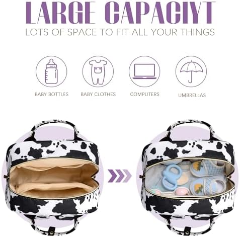 Tuwubi Diaper Bag Backpack, Baby Essentials Travel Tote Bag - Image 2