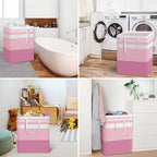 HomeHacks 2 Pack Laundry Baskets, Laundry Hampers Bags - Image 6