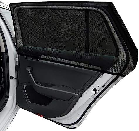 Ziciner Car Window Shade, Heat Block and UV Rays Protection, Breathable Mesh by Ziciner