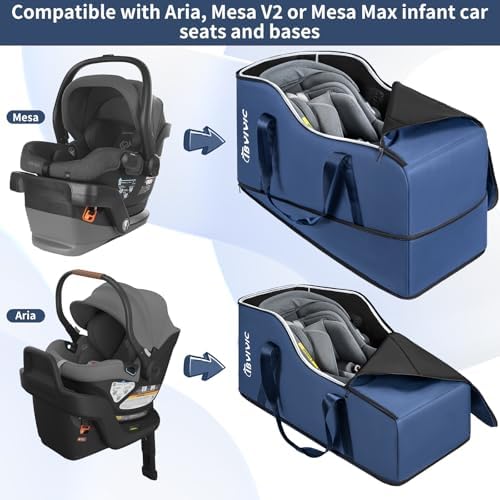 IBVIVIC Car Seat Travel Bag Compatible - Image 4