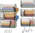 Jautokerdar 3 Tier Closet Hanging Shelves by Jautokerdar