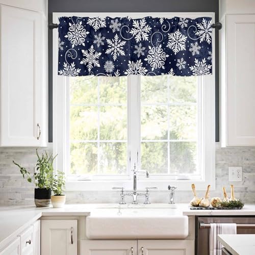 Vandarllin Christmas Kitchen Curtains and Valances Set - Image 2