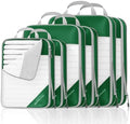 Compression Packing Cubes 6 Set, Compressible Space-Saving Packing Cubes by NICOSHOW