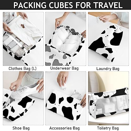 KPX 8 Set Packing Cubes for Travel, Luggage Packing Organizers Accessories - Image 4