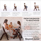 Abiie Beyond Junior Convertible Wooden High Chair - Image 4