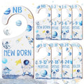 Baby Closet Dividers 8PCS, Outer Space Themed Wooden Double-Sided Clothes Size by CORNERLACE