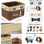 Personalized Dog Toy Storage Basket - Image 2