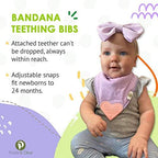 Pickle & Olive Baby Bandana Teething Bibs - Image 2