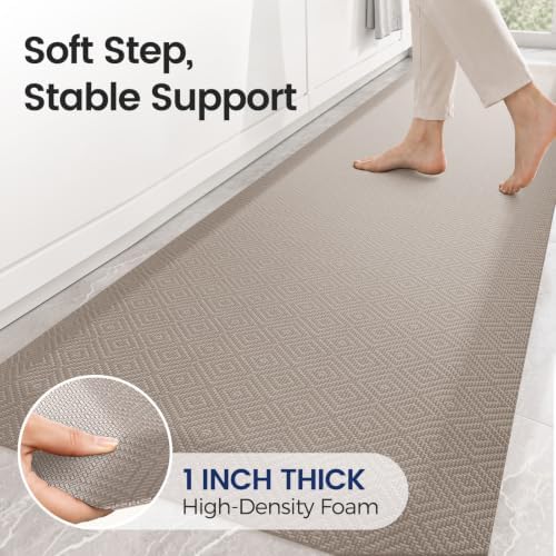 1" Extra Thick Anti Fatigue Kitchen Mats - Image 2