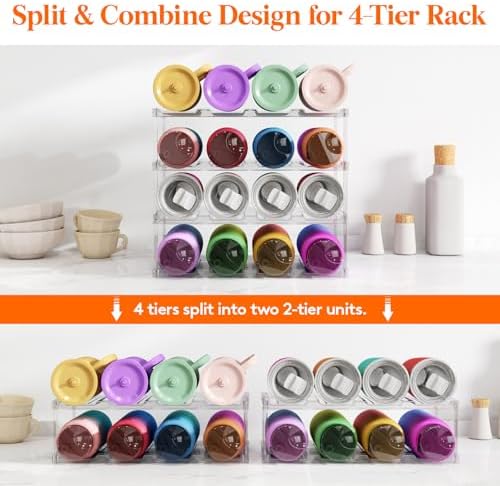 Lifewit Stackable Water Bottle Organizer - Image 6
