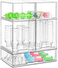 Baby Bottle Organizer for Countertop, Food-grade Stackable Acrylic Storage by Azorteja
