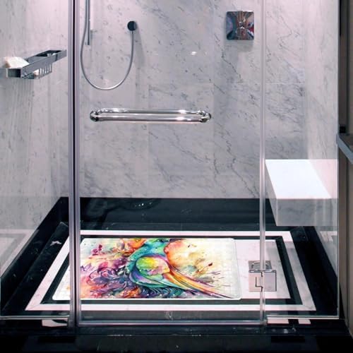 Non Slip Shower Mat Bathtub Mat 15.1x26.8 Inch, Quick Dry Bath Mat - Image 6