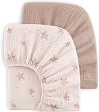 Bearmoss Muslin Crib Sheets by Bearmoss