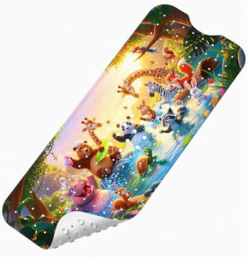 Bath Mat for Tub Non Slip Kids Bathtub Mat 40x16 Baby Bath Mat by Unknown