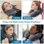 Keemall Inflatable Neck & Shoulder Travel Pillow - Image 6