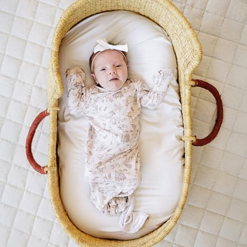 Sorrel + Fern Baby Bassinet Sheets 2-Pack - Image 4