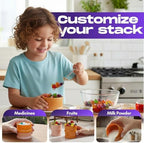 Mommy's Helper Pak N' Stak Baby Formula Dispenser, 4 Compartments - Image 5