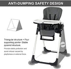 INFANS High Chair for Babies and Toddlers Reclining Seat Dark Grey - Image 3