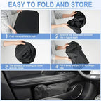 SINGARO 300T Universal Car Windshield Sun Shade, Foldable Reflective - Image 6