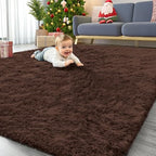 OLANLY 7x7 Machine Washable Large Area Rugs by OLANLY