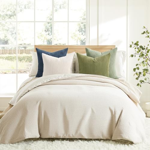 Topfinel 20x20 Set of 4 Livingroom Cushion Covers Soft Boho Decorative Velvet - Image 4
