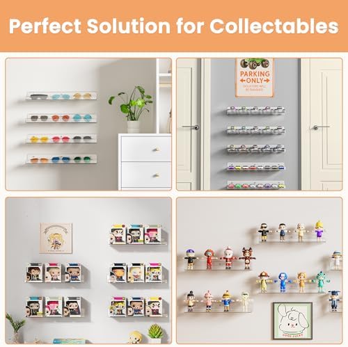 upsimples 4 Pcs 15" Acrylic Shelves - Image 5