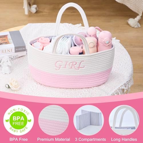 DUHEL Diaper Caddy Organizer - Image 3