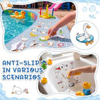 Fullhawl 30 Pcs Goose Non Slip Shower Stickers, Cute Bathtub Safety - Image 6