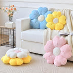 Flower Pillow, Cute Daisy Decorative Throw Pillows, 15 Inches - Image 5