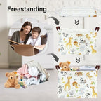 Clastyle Rectangular Baby Storage Basket Large Collapsible Kid Toy Bin Nursery - Image 3