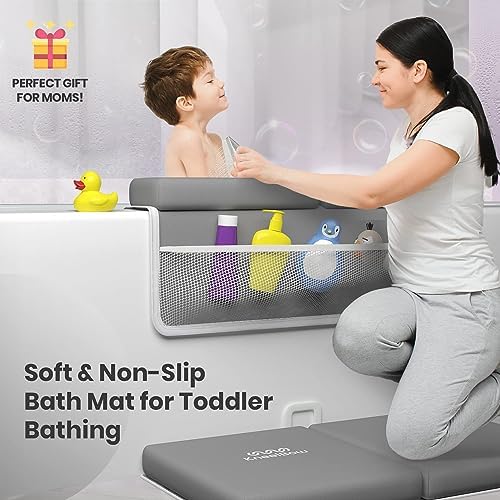 Baby Bath Kneeler and Elbow Rest Pad 2 Pieces Set - Image 2