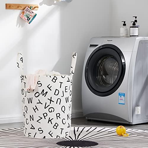Baby Laundry Basket Nursery Hamper - Image 6