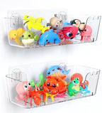 Bath Toy Storage Holder for Bathtub 2 Pack Bath Toy Organizer by JNDETOP