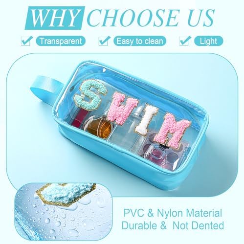 Kacctyen Swim Bag Swimsuit Clear Swimming Bag Swim Team Gift Accessories - Image 3