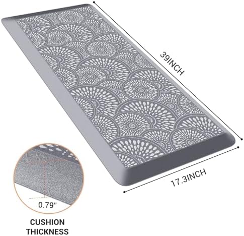 Mattitude 4/5 Inch Kitchen Mat, Waterproof Non-Slip Standing Mats and Rugs - Image 2