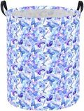Butterfly Laundry hamper Baby Nursery Hamper Waterproof foldable kids laundry by Sanjiaofen