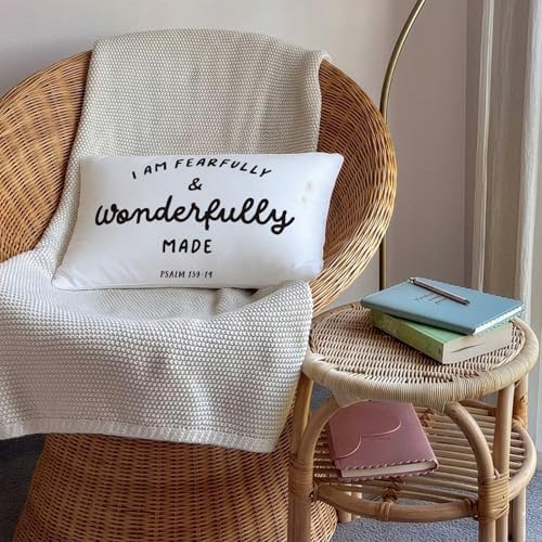 Bible Verse 12x20 Pillow Cover for Christian Nursery Decor - Image 4