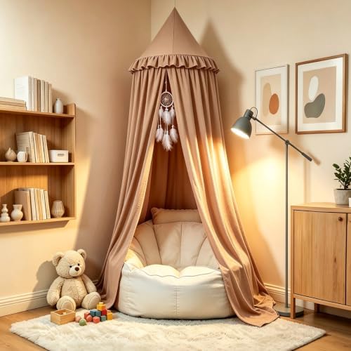 Akiky Kids Bed Canopy for Crib & Twin Size - Image 5