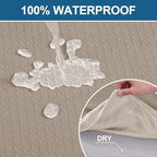 Smiry Waterproof Seat Covers for Dining Room Chairs - Image 3