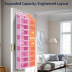 Yecaye 5-Tier Over The Door Organizer Dual-Column, 80lbs Load Stuffed Animal - Image 3